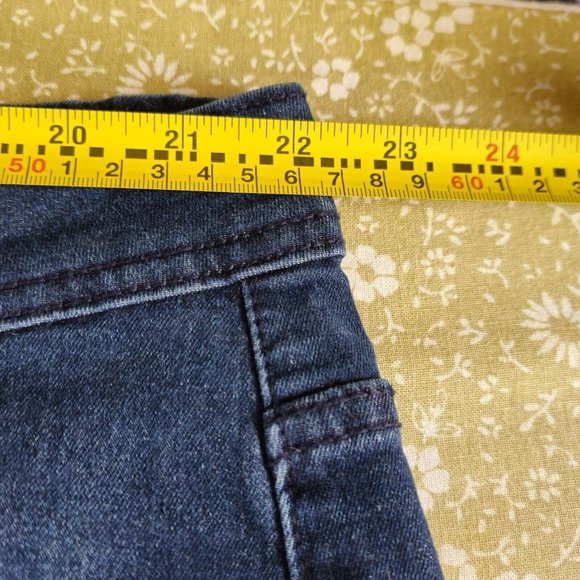 NWT The Perfect Jean NYC Slim Fit Dark Knight Blue Jeans Size 44 X 30 Stretch - Picture 10 of 13